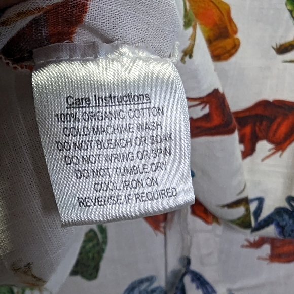 Dangerfield organic cotton button front amphibian shirt - Picture 7 of 8